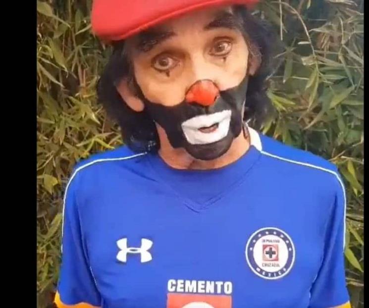 Cepillín reclama a la Liga MX y defiende al Cruz Azul