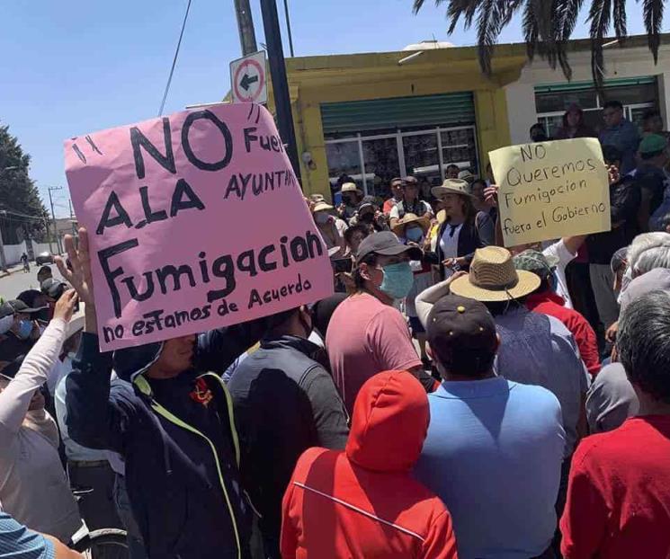 Se oponen a sanitización en Toluca