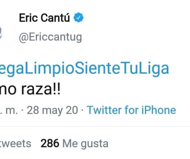 Se expresa Eric Cantú por derrota... ¿Hubo algo raro?