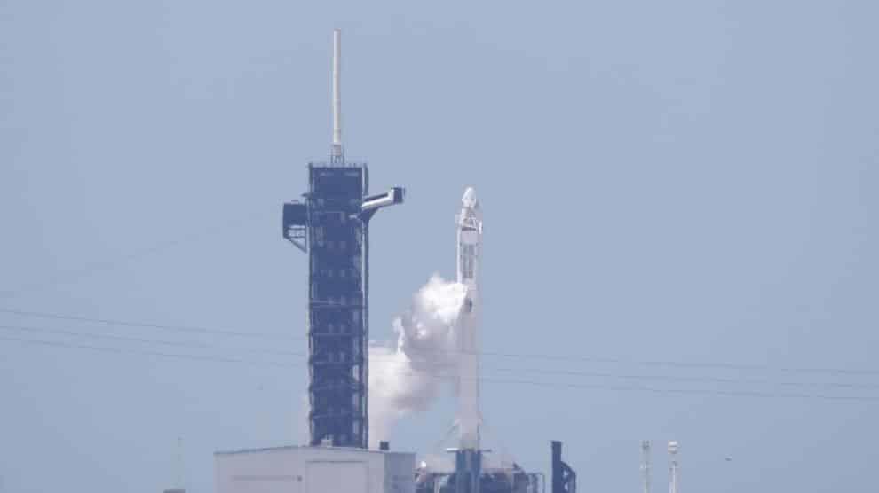 Despega con éxito la nave espacial Crew Dragon de SpaceX
