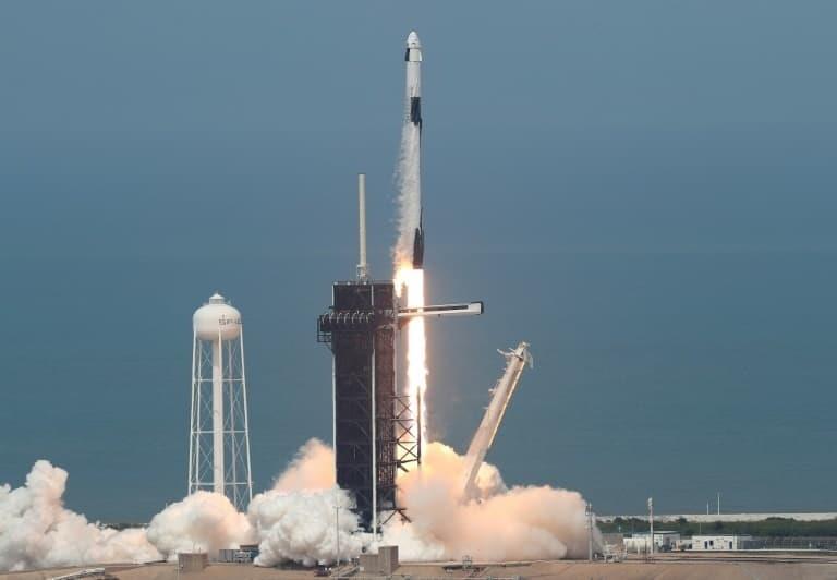 Lanzamiento del SpaceX gran inspiración en estos momentos