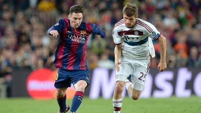 Prefiere Thomas Müller jugar con Cristiano que con Messi