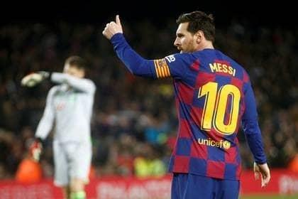 Sufre Messi lesión en el cuádriceps