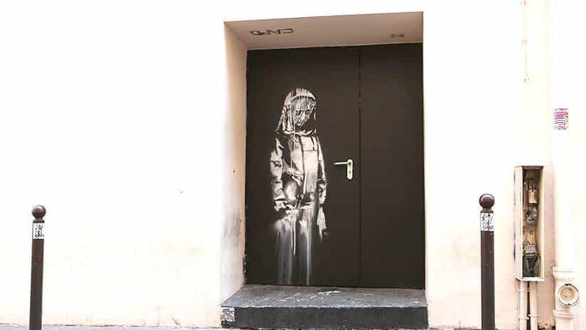 Hallan obra robada de Banksy