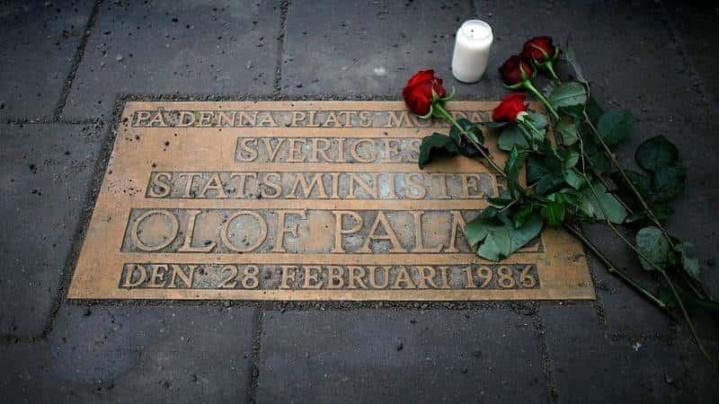 Archiva Suecia investigación sobre Olof Palme