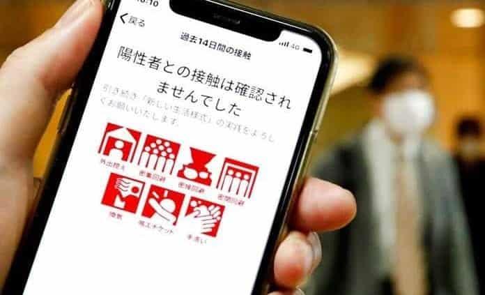 Japón lanza aplicación de rastreo de contactos Covid-19
