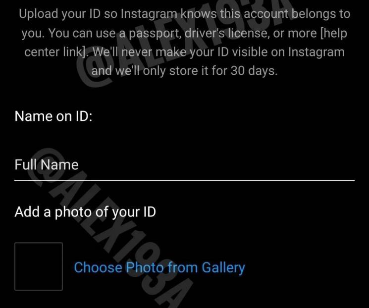 Instagram pedirá a usuarios verificar su identidad