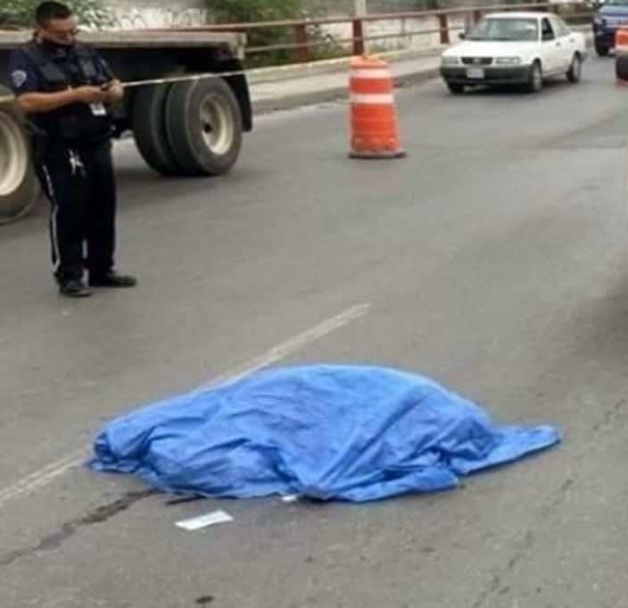 Muere hombre de la tercera edad atropellado en Apodaca