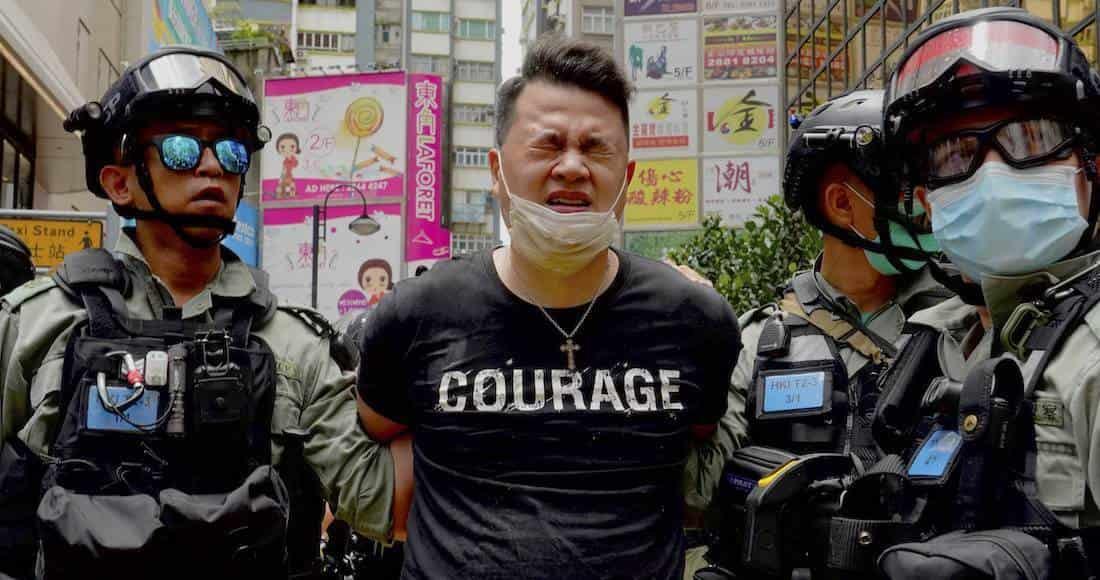 Aprueban ley de seguridad de Hong Kong, hay detenciones