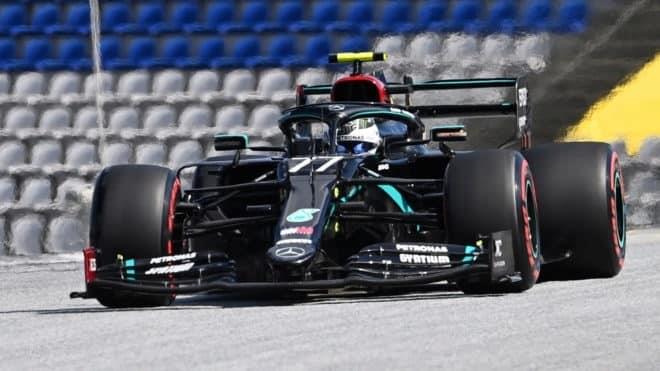 Bottas tendrá la pole position en GP de Austria
