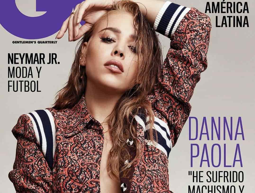 Danna Paola Posa Muy Atrevida Para Una Revista