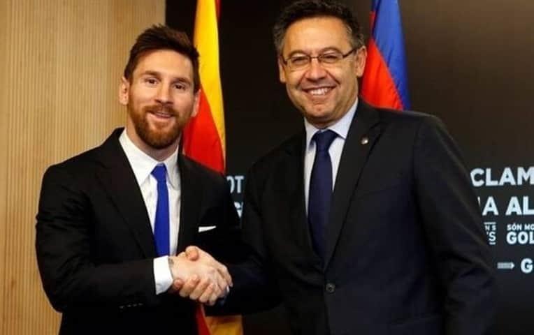 Bartomeu asegura que Messi se retirará en Barcelona