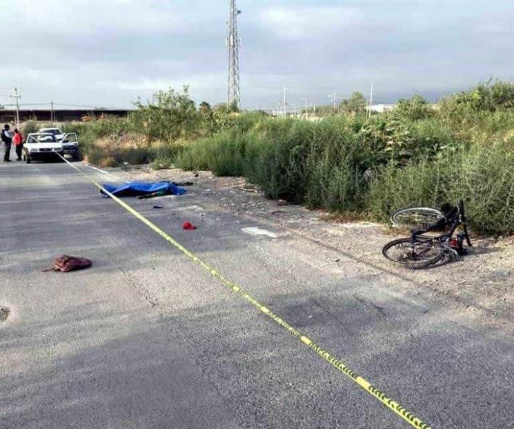 Muere ciclista arrollado en Salinas Victoria