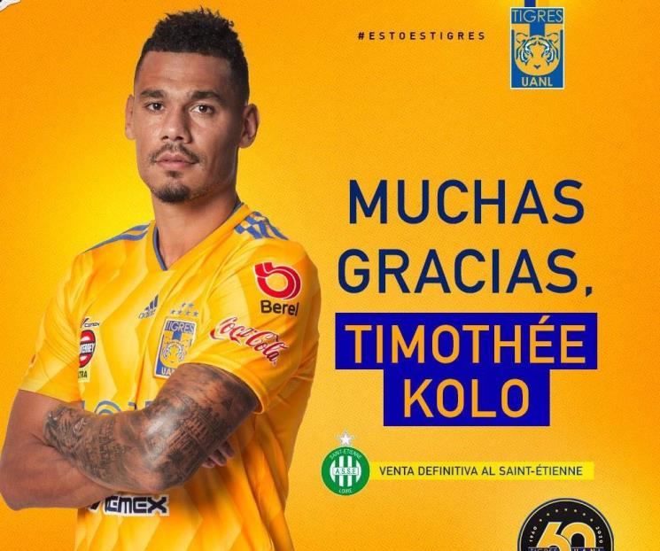 Tigres oficializa venta de Thimotee Kolo