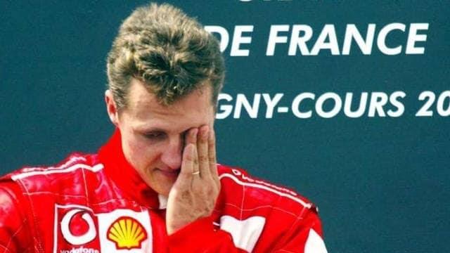 Michael Schumacher está luchando