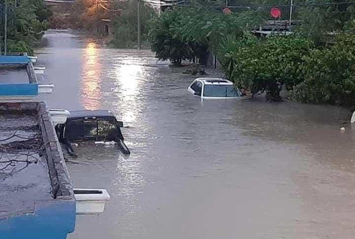 Inundaciones y daños a viviendas por Hanna en Reynosa