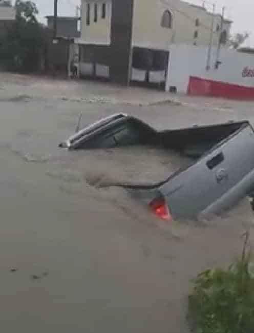 Causa Hanna inundaciones en Tamaulipas y Nuevo León