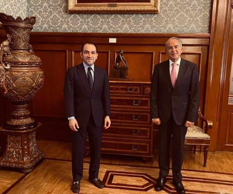 Arturo Herrera se reúne con el nuevo presidente de la Conago