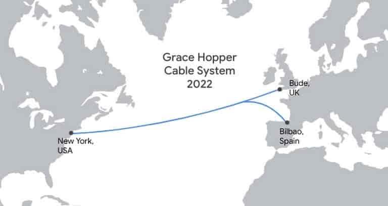 Cable submarino de Google unirá EEUU, España y Reino Unido