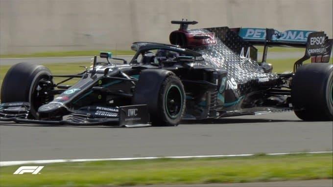 Lewis Hamilton gana GP de Gran Bretaña con tres neumáticos