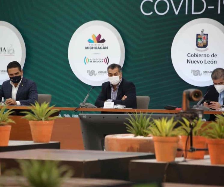 Reanudan gobernadores reuniones Covid