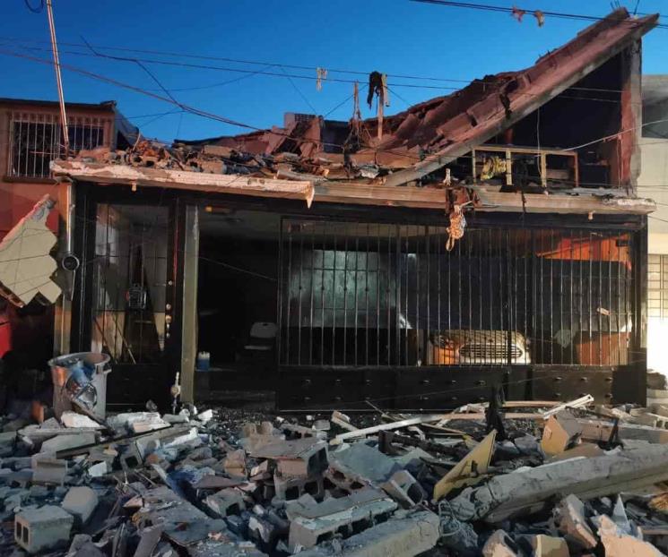 Explosión en domicilio deja 4 lesionados en San Nicolás