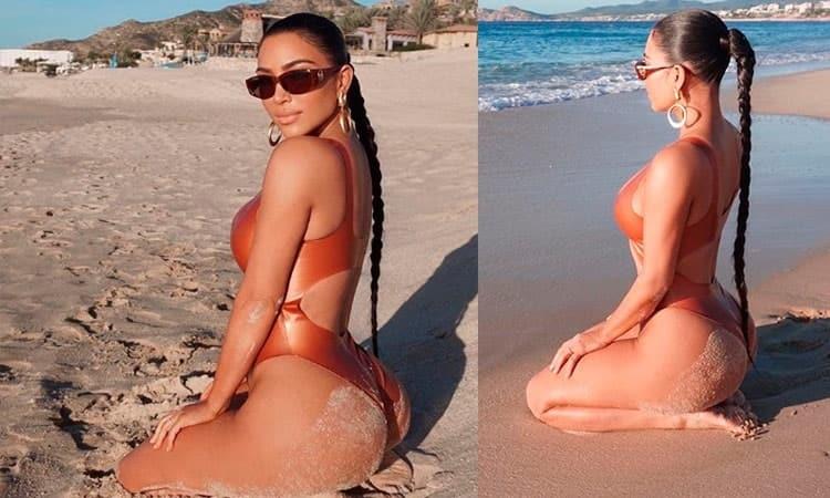 Kim Kardashian visitó Los Cabos
