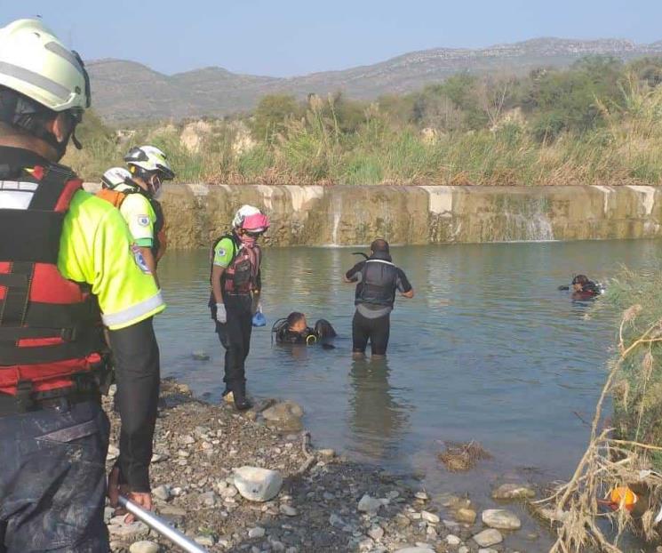 Encuentran cuerpo de hombre ahogado en Río Pesquería
