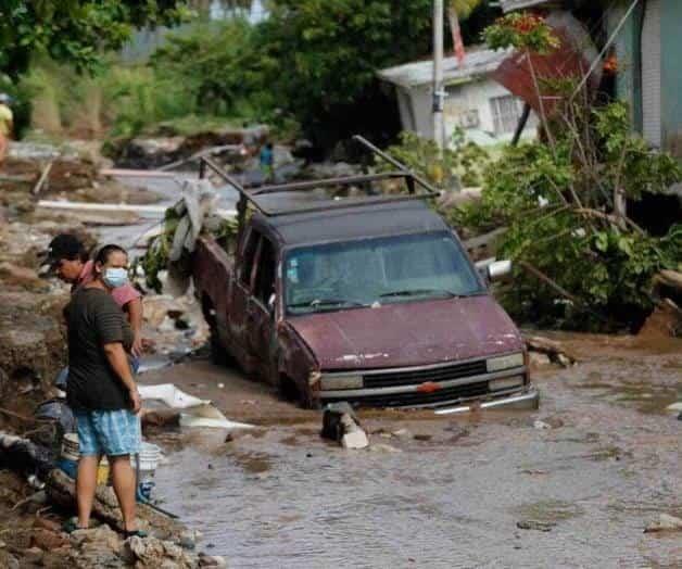 En desastre, 27 municipios de Guerrero