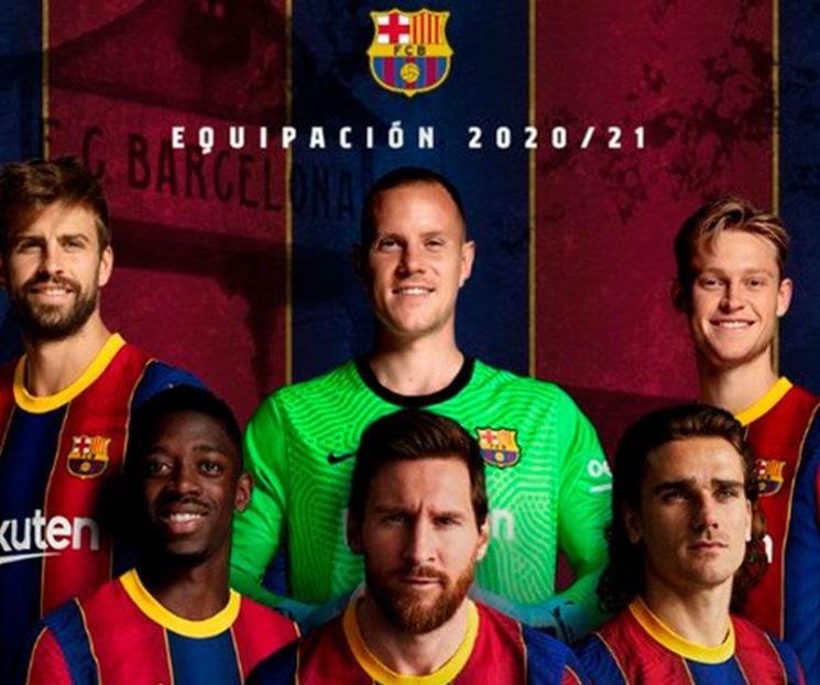 Barcelona sigue utilizando a Messi como publicidad