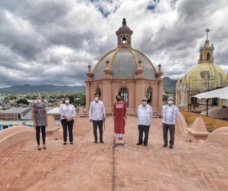 Concluye restauración de la Catedral de Huajuapan de León