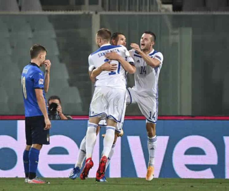 Italia empata con Bosnia