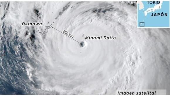 Japón se prepara para el tifón Haishen