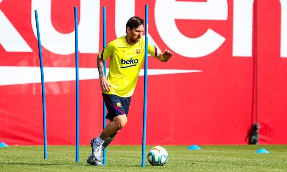 Regresa Messi a entrenamientos