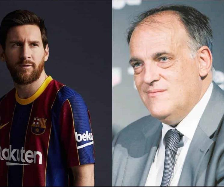 La Liga está por encima de Messi: Javier Tebas