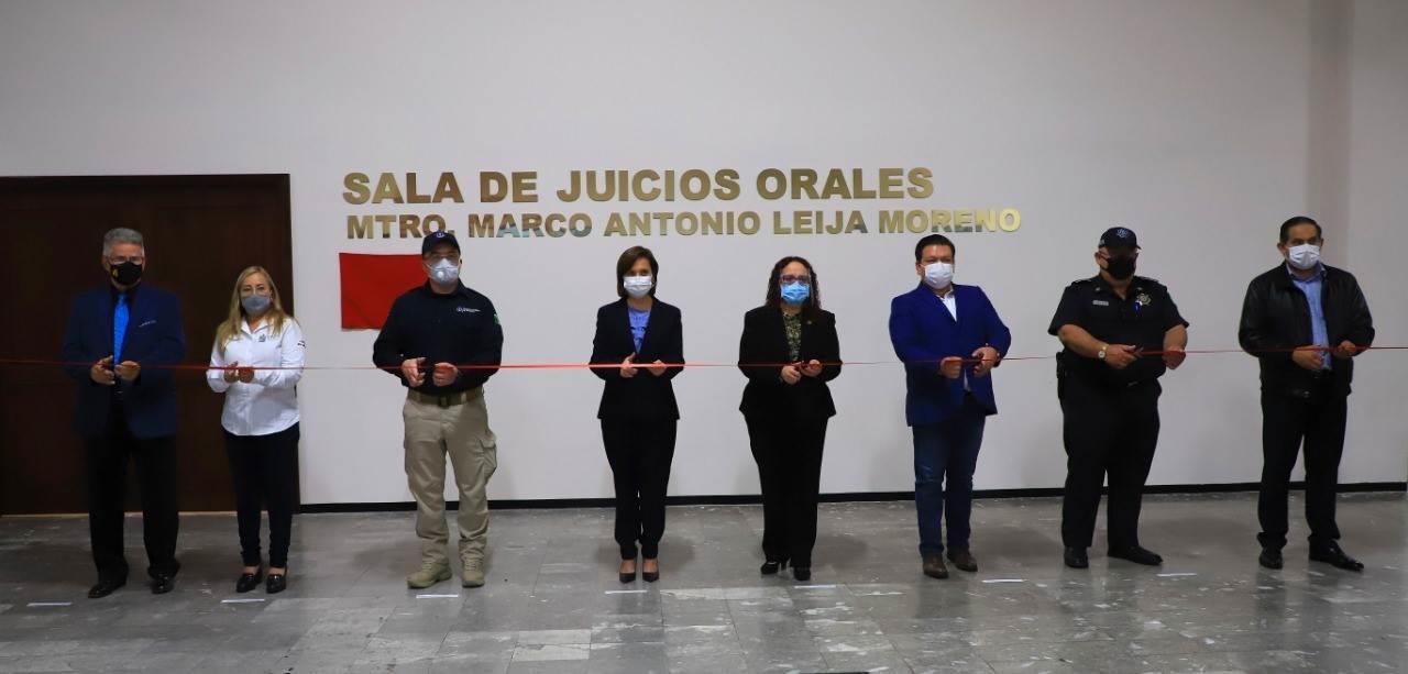 Inauguran en Guadalupe sala para simular Juicios Orales