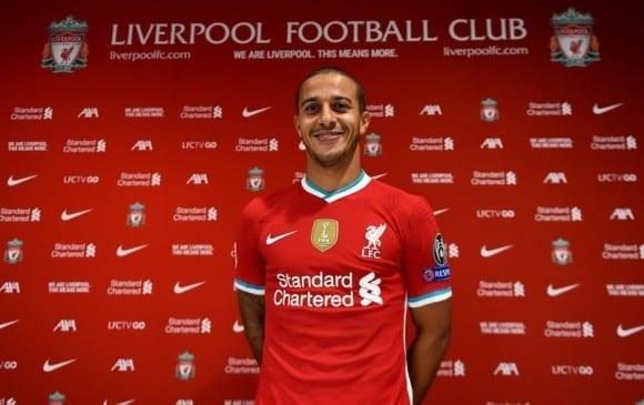Liverpool oficializa llegada de Thiago Alcántara