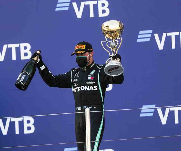 Bottas conquista el Gran Premio de Rusia