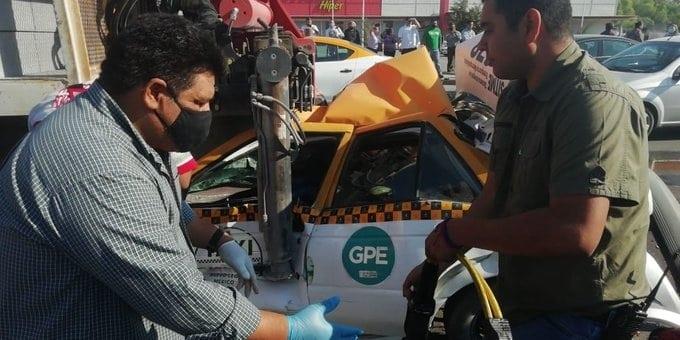 Choque deja 2 lesionados graves en Juárez NL