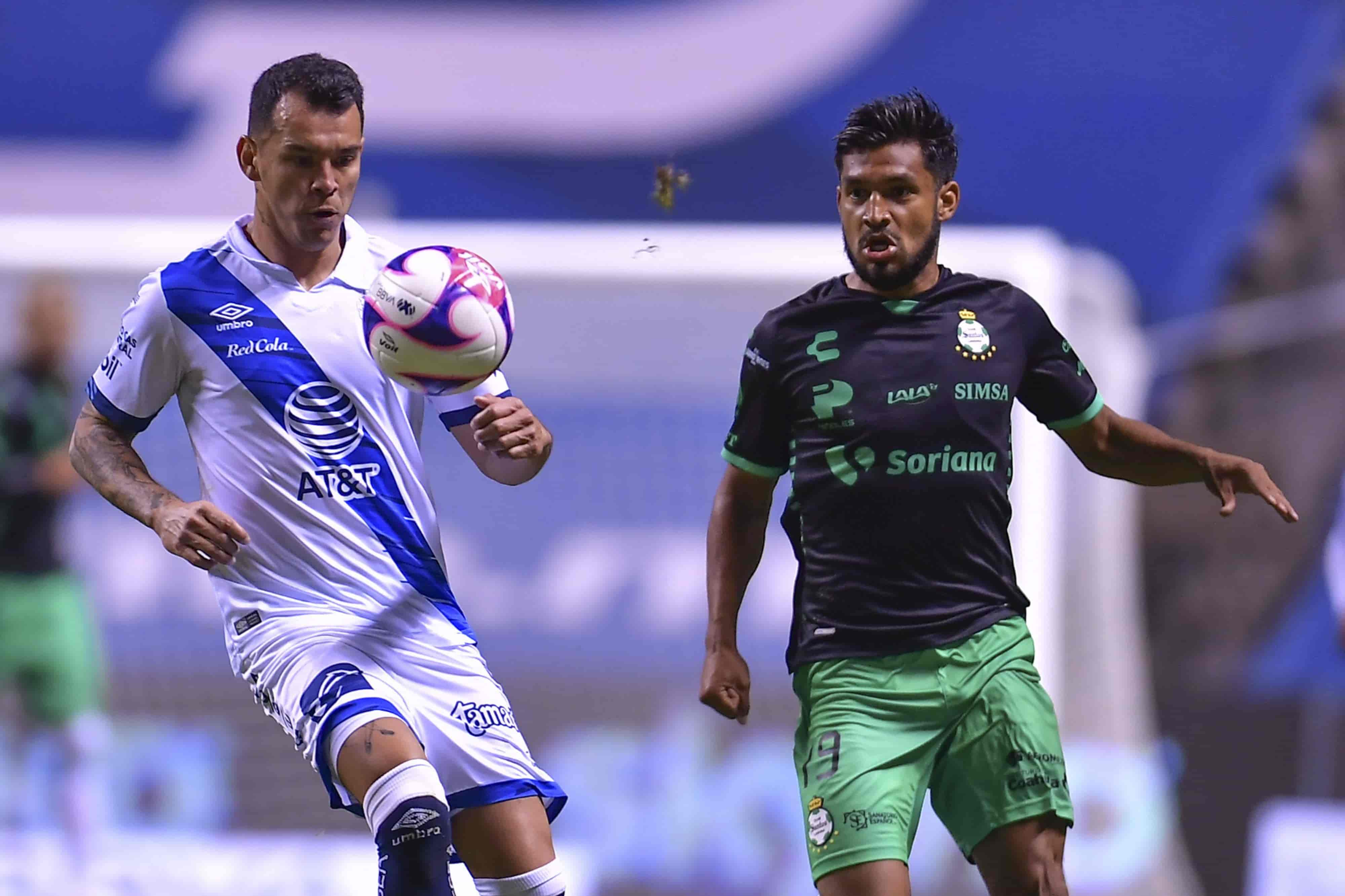 Puebla 0 - 2 Santos