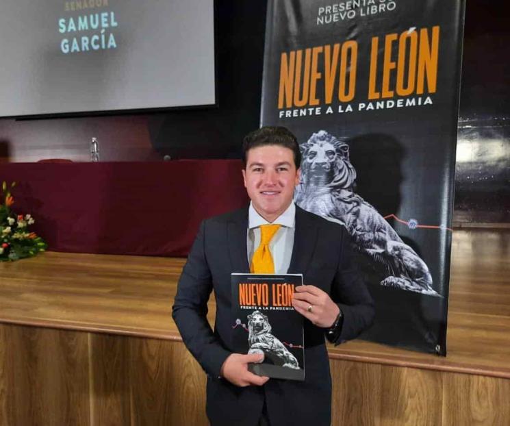Presenta Samuel libro “Nuevo León frente a la pandemia”