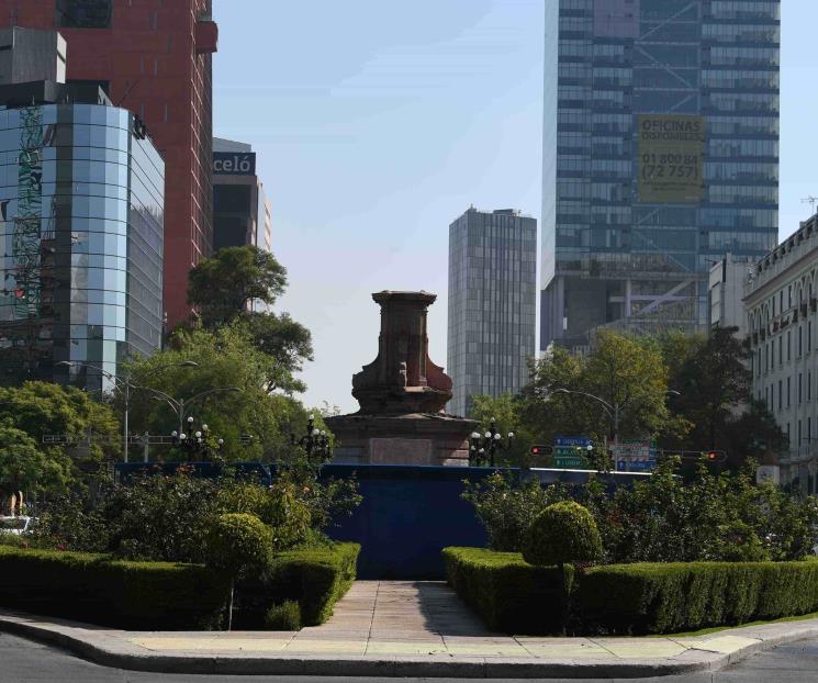 INAH hará análisis y restauración de escultura Colón
