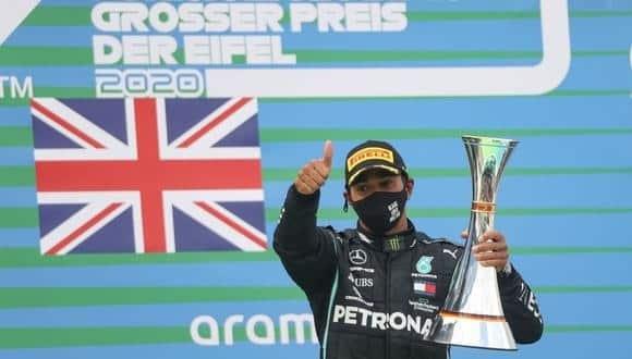 Hamilton gana GP de Eifel; iguala en triunfos a Schumacher