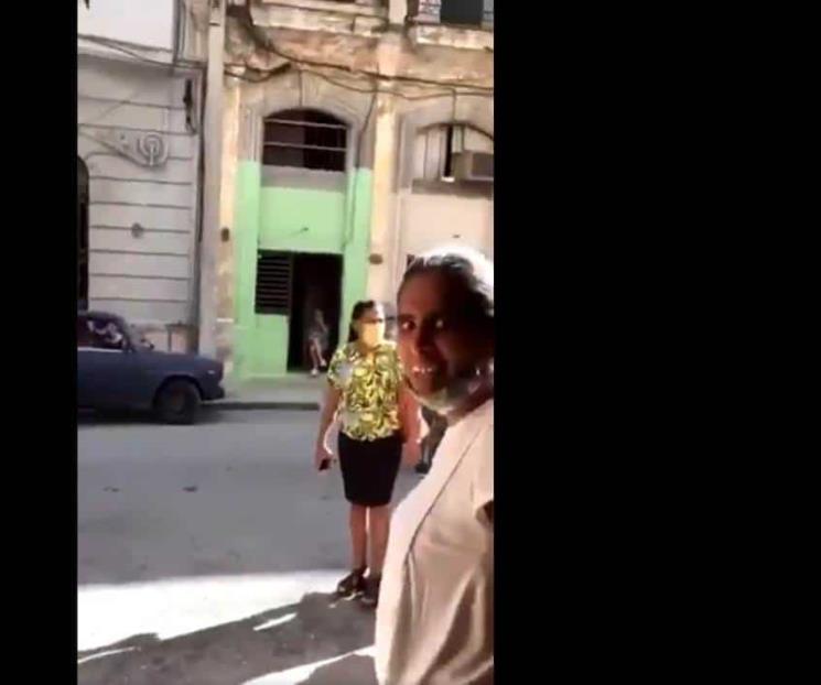 FCH comparte video sobre detención de mujer opositora cubana