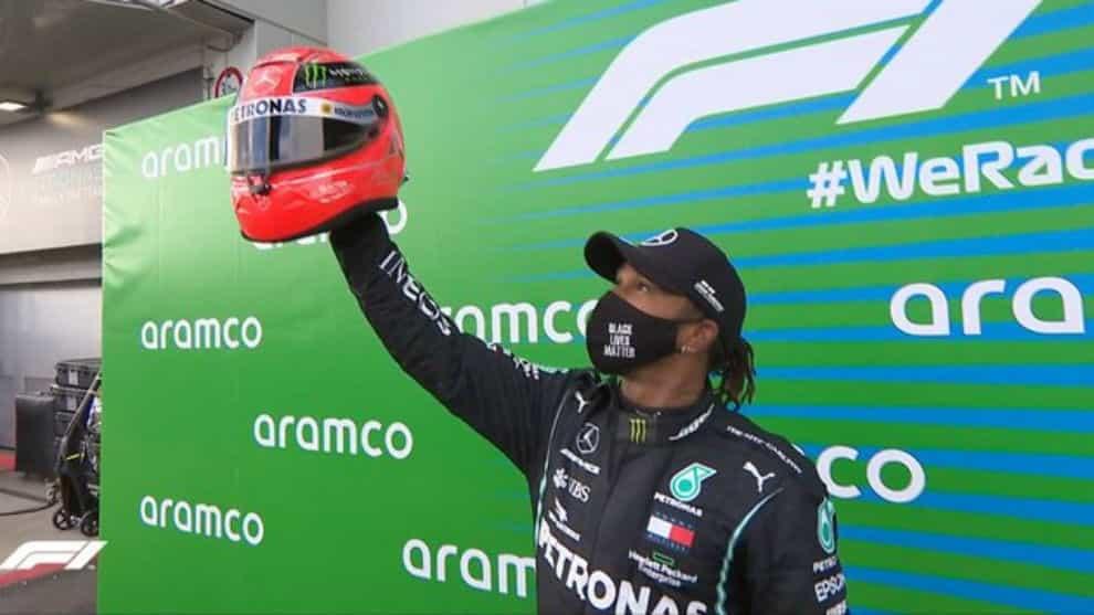 Hamilton iguala en triunfos en F1 a Schumacher