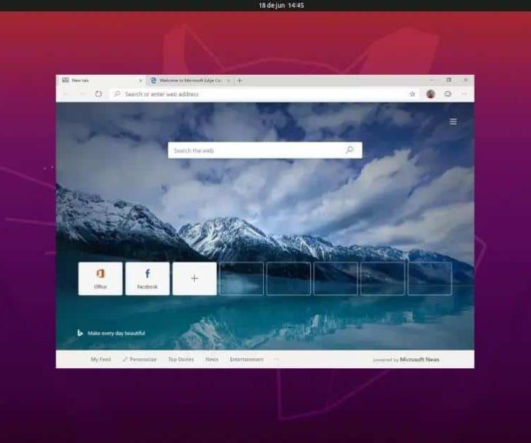 La beta de Microsoft Edge llegará primero a Ubuntu y Debian