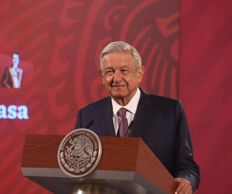 Señala López Obrador que no hay rebrote de Covid