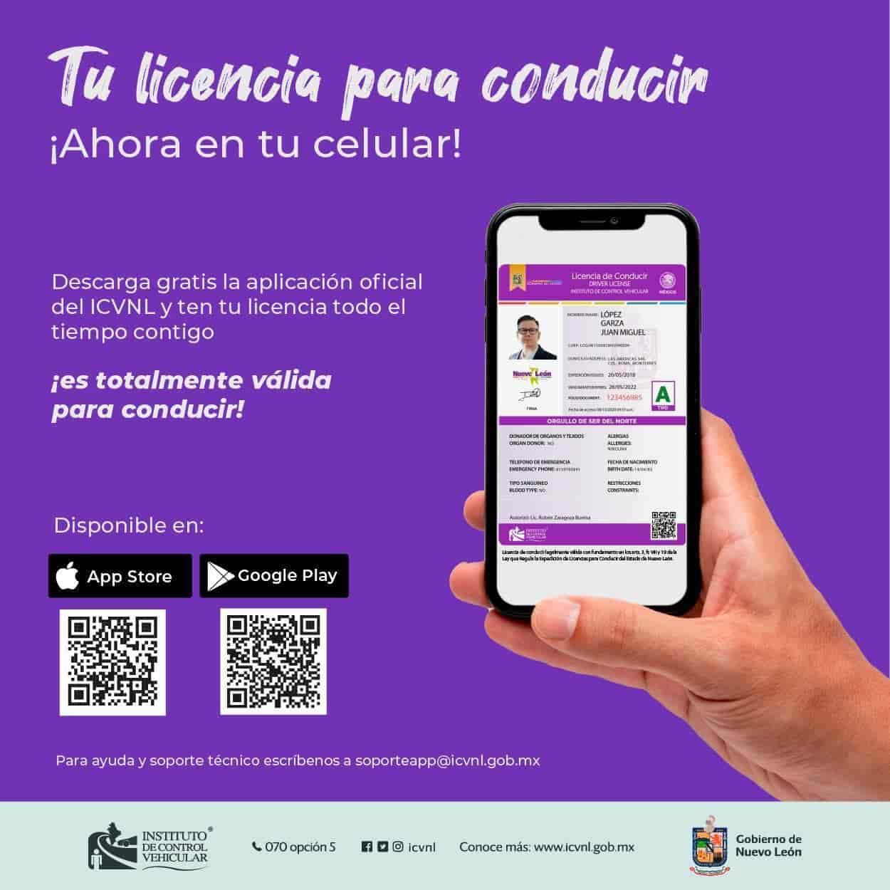 Presenta NL licencia de conducir digital con validez oficia