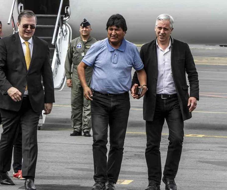 Gracias por todo, dice Evo Morales a AMLO y Ebrard