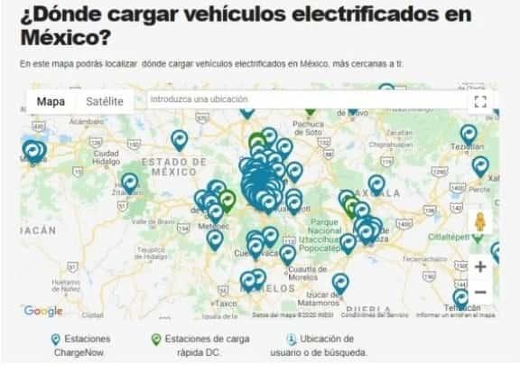 Google Maps ubica estaciones de recarga para autos eléctrico